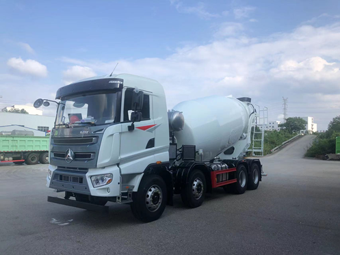 混动三一水泥搅拌车